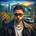 Bad Bunny aterriza en Medellín y calienta motores para tres noches históricas en el Atanasio Girardot